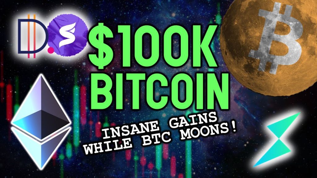 $100K BITCOIN INCOMING These coins are going to explode with gains as BTC moon