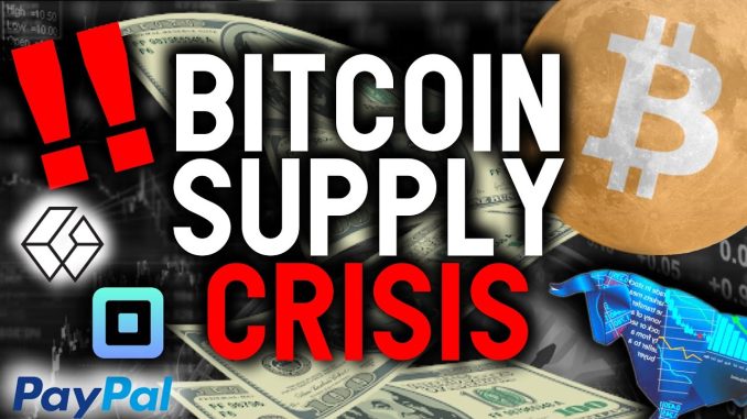 BITCOIN SUPPLY CRISIS! $1M BTC Coming