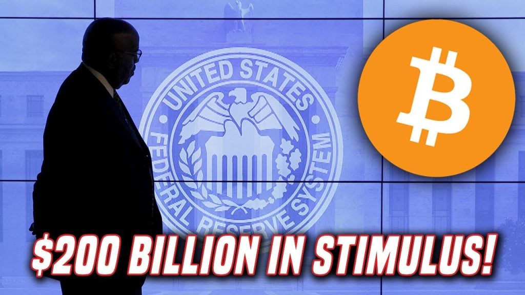 Bitcoin Gains As FED Injects $200 Billion Into US Financial System