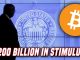 Bitcoin Gains As FED Injects $200 Billion Into US Financial System