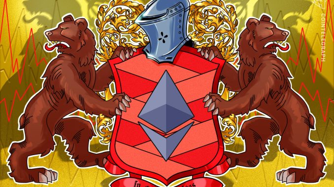 Ethereum’s $1.5K support weakens as ETH traders turn slightly bearish