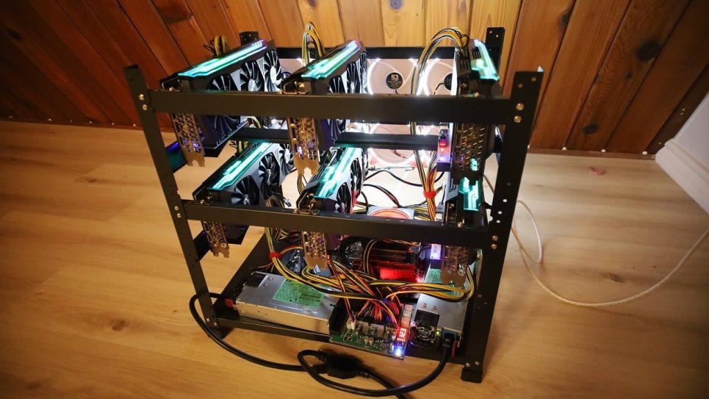 my wife said to turn on some mining rigs