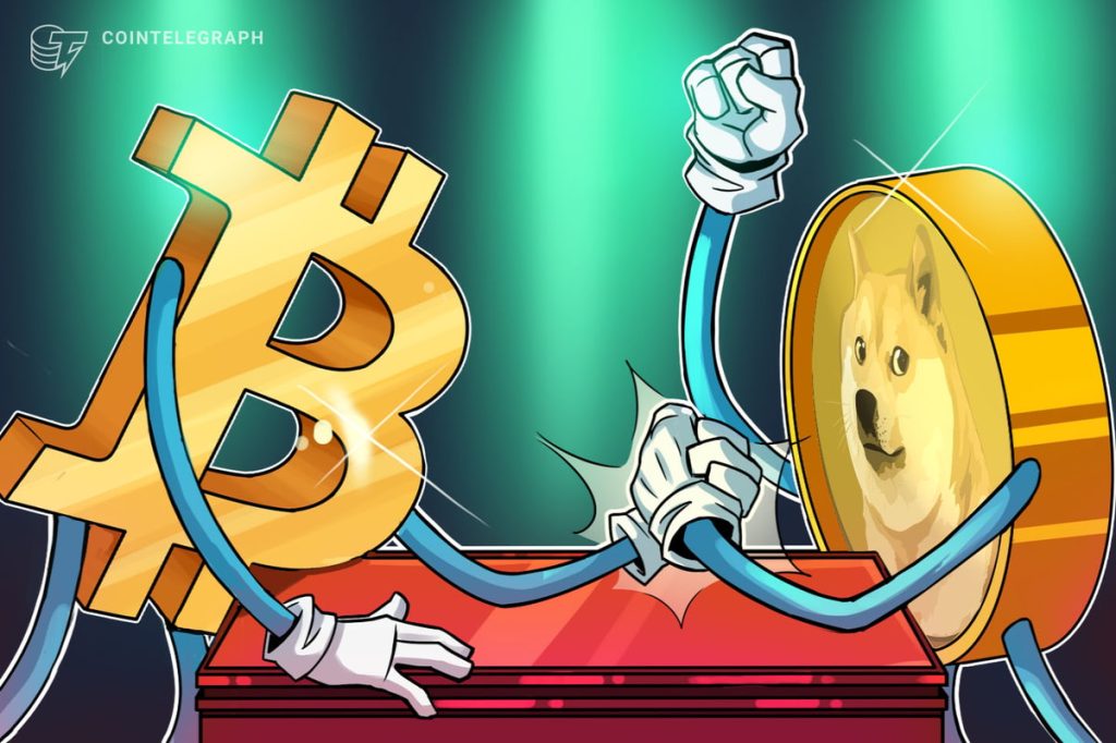 Dogecoin hits 4 month lows vs Bitcoin 50 DOGE price rebound now in play