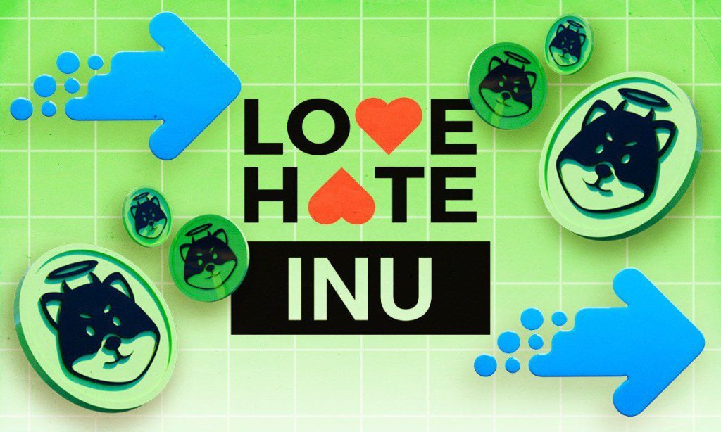 Vote to Earn Project Love Hate Inu Raises $2 Million