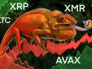 XRP, LTC, XMR and AVAX show bullish signs as Bitcoin battles to hold $28K