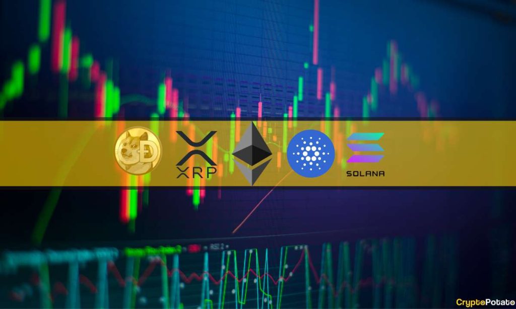 Crypto Price Analysis Apr 28 ETH XRP ADA DOGE SOL