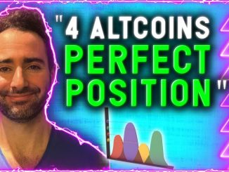 4 ALTCOINS IN PERFECT POSITION!! MUST SEE CHARTS