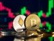 Bitcoin Ether prices up as stocks tank on new bank fears