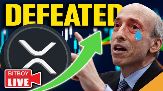 XRP Skyrockets! (Gary Gensler's Day of RECKONING)