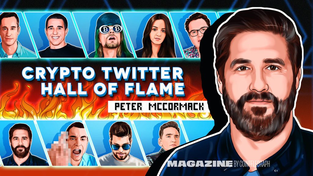 I can feel myself being a dick Hall of Flame Cointelegraph Magazine