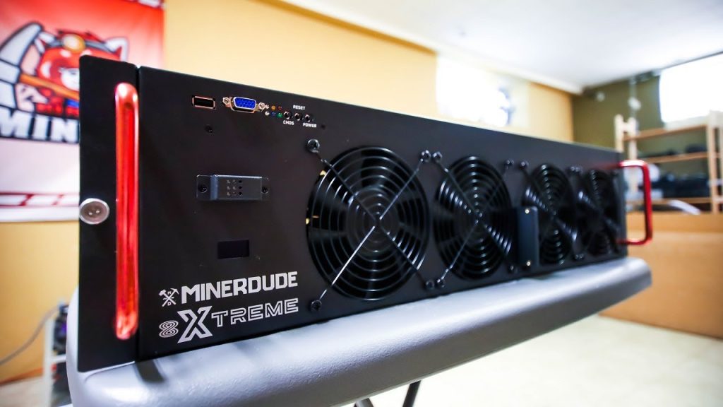 Minerdude X8 Xtreme 8 GPU Mining Rig Case OVERVIEW