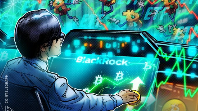 BlackRock ETF stirs US Bitcoin buying as research says 'get off zero'