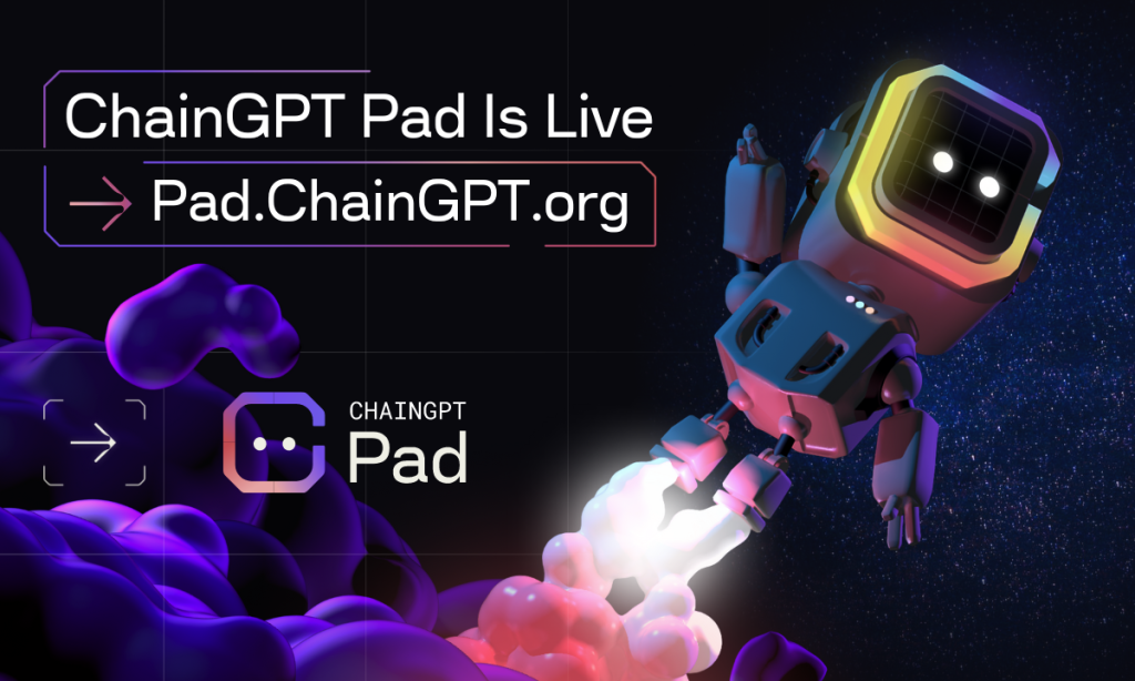 Introducing ChainGPT Pad an AI focused Launchpad Released by ChainGPT