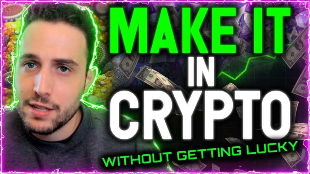 THE BEST WAY TO MAKE IT IN CRYPTO WITHOUT GETTING LUCKY Urgent