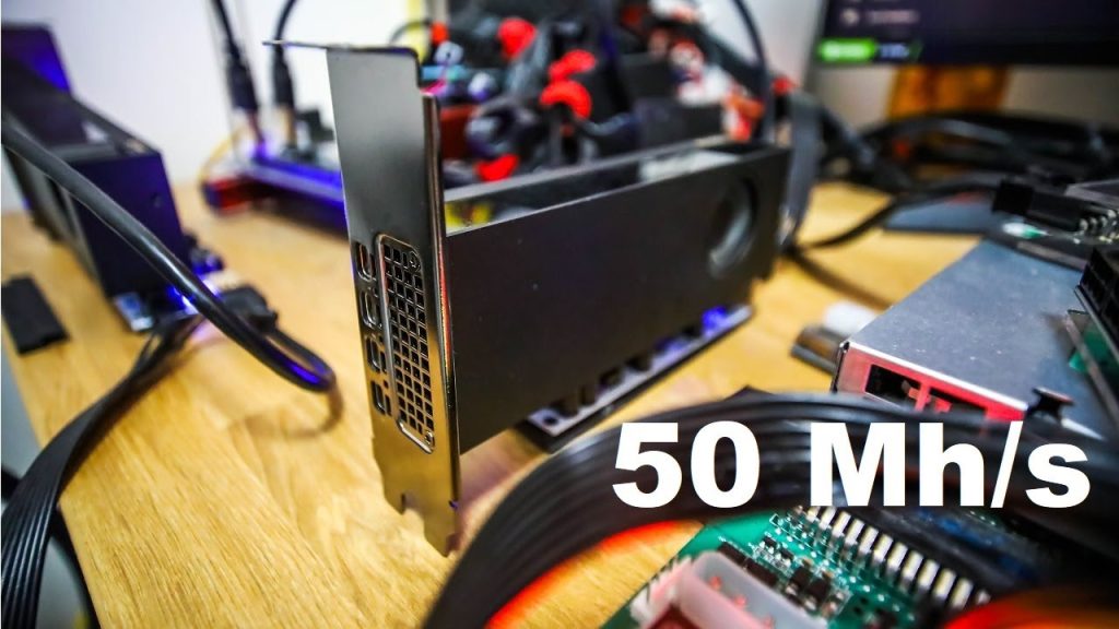 RTX A2000 ETHEREUM HASHRATE at 50Mhs How