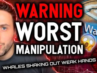 WARNING!! WORST MANIPULATION!! Whales shaking out weak hands before next pump