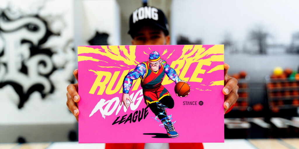 Basketball Title Rumble Kong League and Stance Launch In Game and IRL HyperSocks