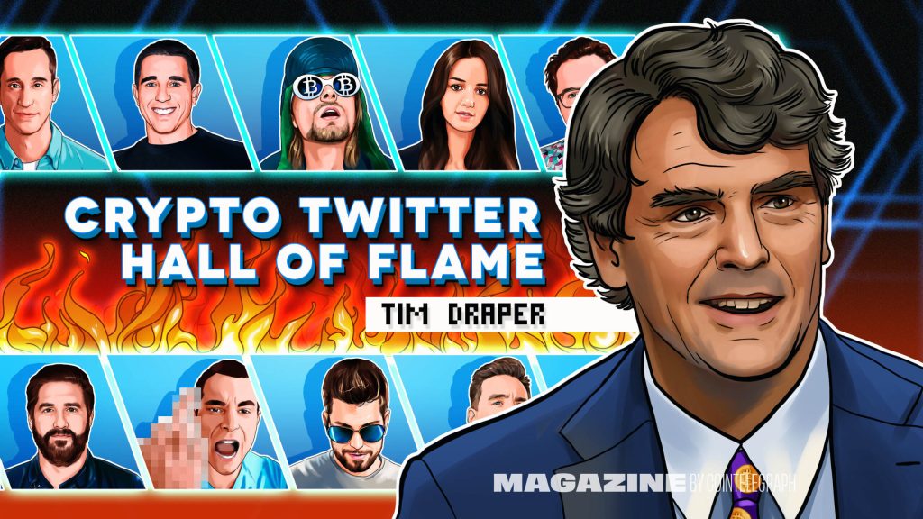 Tim Draper Hall of Flame Cointelegraph Magazine