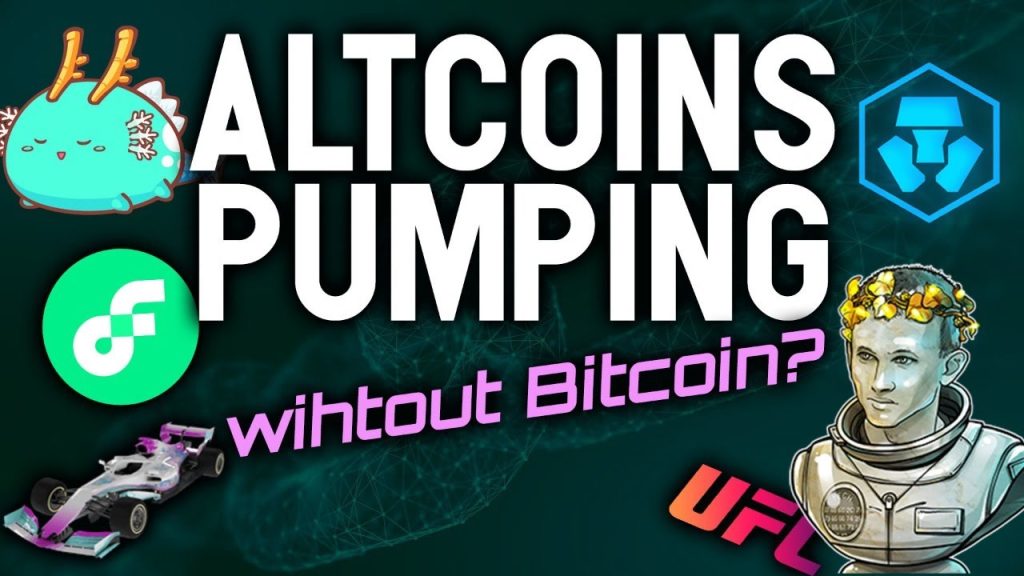 ALTCOINS PUMPING WITHOUT BITCOIN Is the best altcoin season about to start