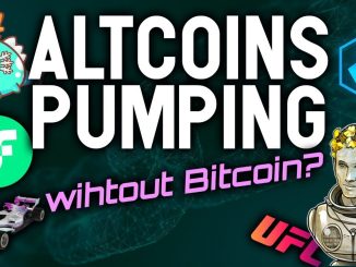 ALTCOINS PUMPING WITHOUT BITCOIN? Is the best altcoin season about to start?