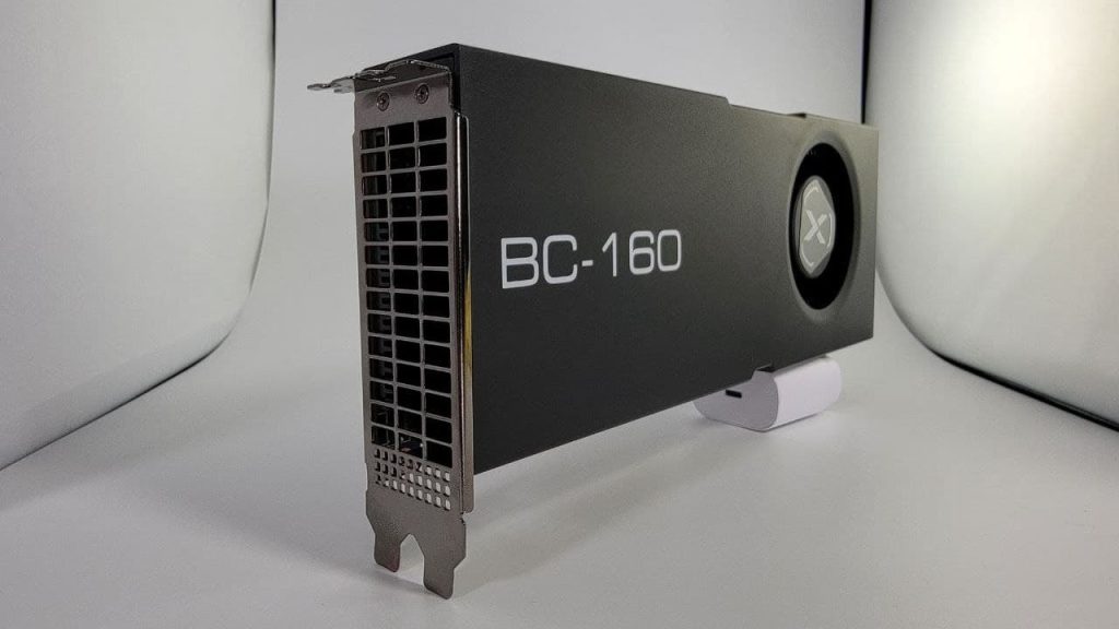 XFX BC 160 Radeon Pro V520 Ethereum Ravencoin HASHRATES