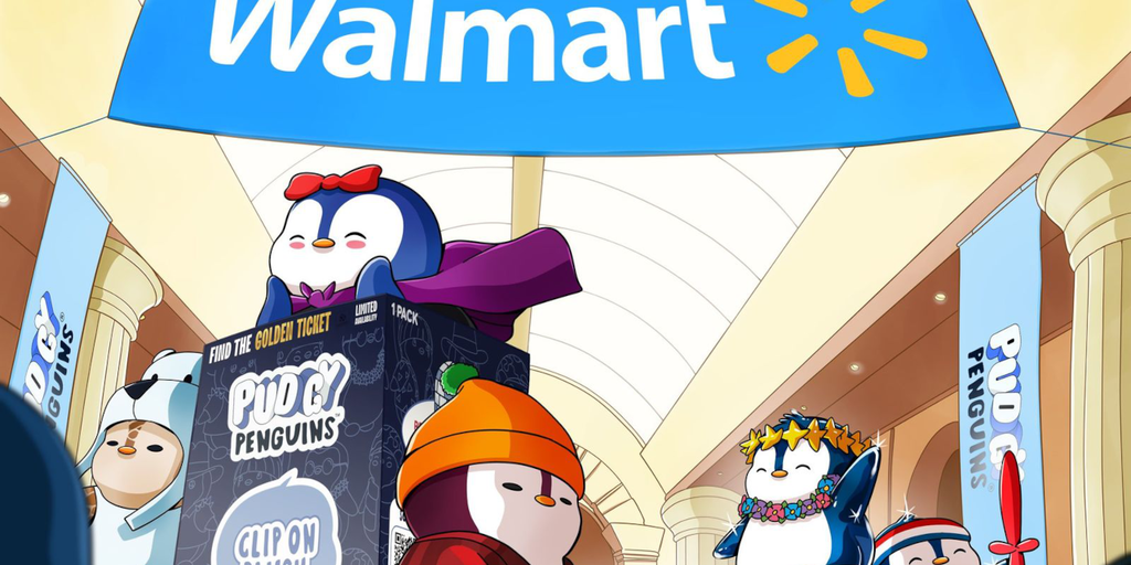 Pudgy Penguins Release Exclusive Walmart Influencer Box for Cyber Monday