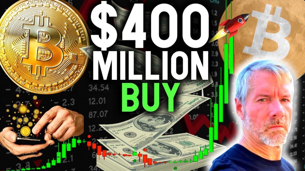 SHOCKING $400M BITCOIN BUY FROM NASDAQ COMPANY + Altcoin News