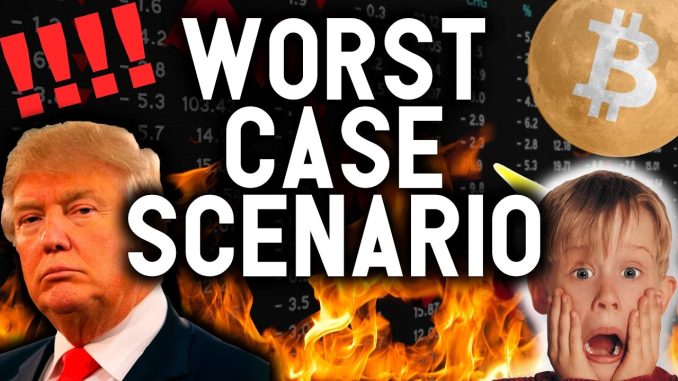 URGENT! BITCOIN WORST CASE SCENARIO!! Must watch for crypto holders