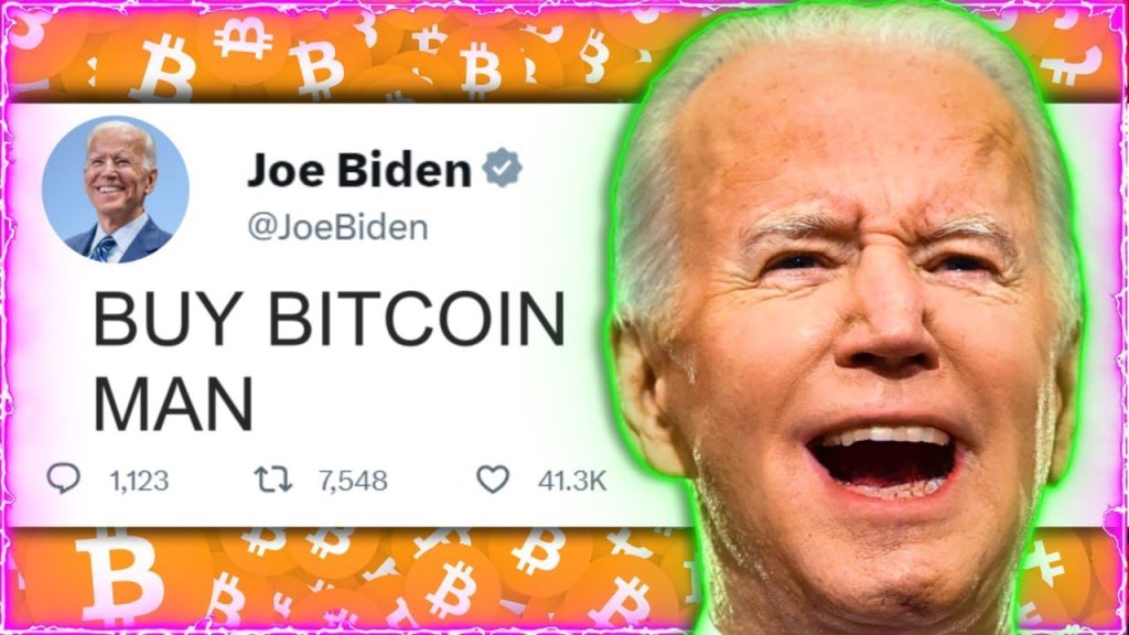 BREAKING JOE BIDEN WANTS TO PUMP BITCOIN AND CRYPTO INTO THE ELECTION