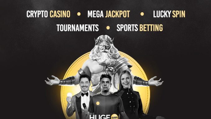 HugeWin Announces New Crypto Casino