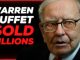 RECESSION STARTING NOW WARREN BUFFETT DUMPS BILLIONS IN STOCK Bitcoin the only safe haven