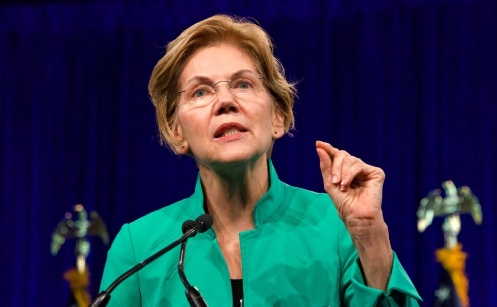 Senator Elizabeth Warren labels John Deatons senate bid a threat