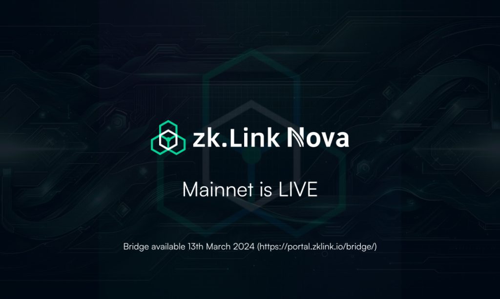 zkLink Nova Launches Mainnet The First ZK Stack based Aggregated Layer 3 Rollup Built on zkSync