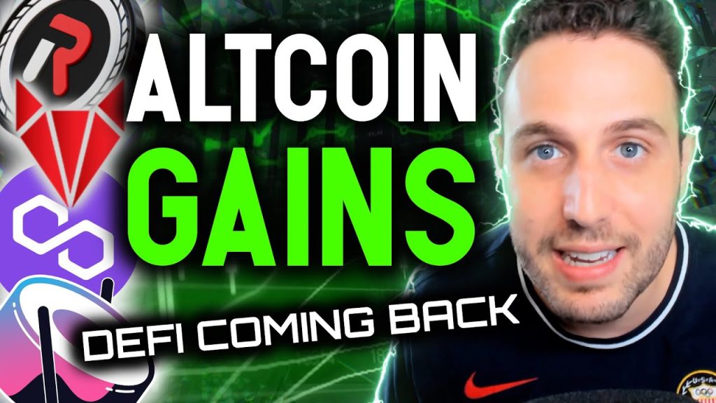 ALTCOINS COINS WAKING UP WITH INSANE GAINS DEFI AND NFT GEMS RIPE FOR PROFITS