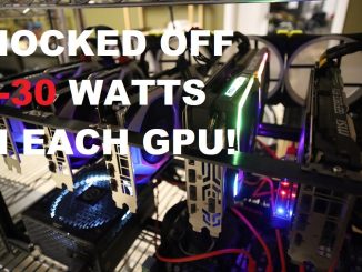 Lower WATTAGE Ethereum Mining On Nvidia GPUs With HIVEOS & ABSOLUTE CORE CLOCK!