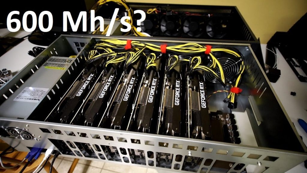 Mining 6 x RTX 3080s Into A SERVER CASE