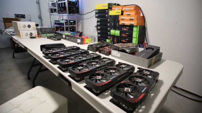 My GPU Mining Garage UPDATE April 2021