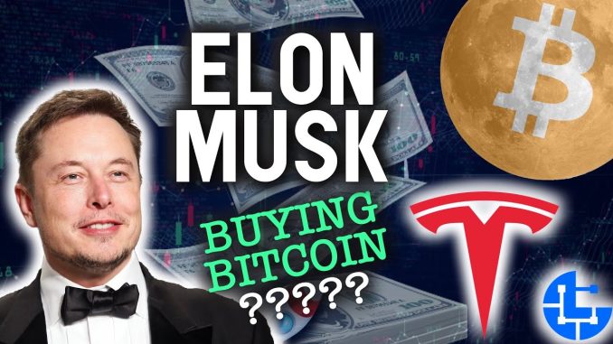 ELON MUSK BUYING BITCOIN? Congress on verge of $1 Trillion Stimulus!